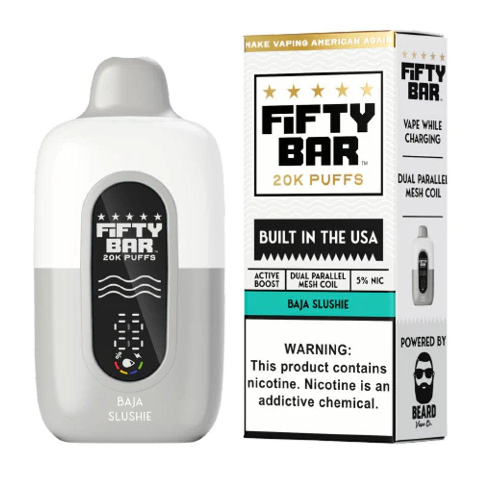 Baja Slushies Fifty Bar V2 20K Puffs Disposable Vape