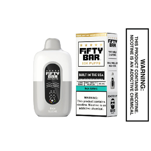 Baja Slushies Fifty Bar V2 20K Puffs Disposable Vape