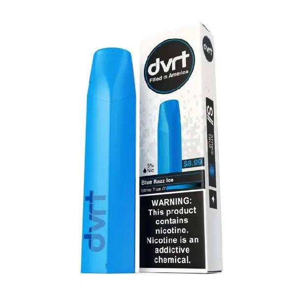 Blue Razz Ice Fifty Bar DVRT 2000 Puffs Disposable Vape