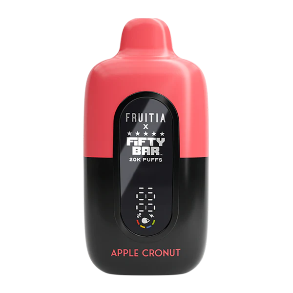 Apple Cronut Fruitia X Fifty Bar V2 20K Puffs Disposable Vape - 18mL