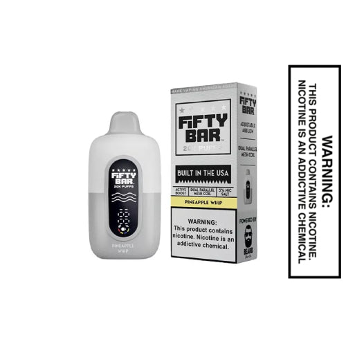 Pineapple Whip Fifty Bar V2 20K Puffs Disposable Vape - 16mL