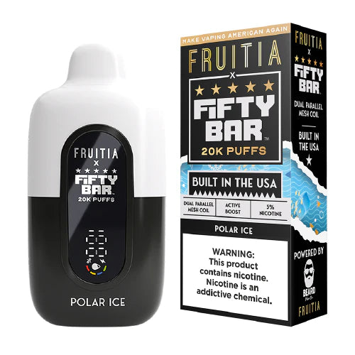 Polar Ice Fruitia X Fifty Bar V2 20K Puffs Disposable Vape - 18mL