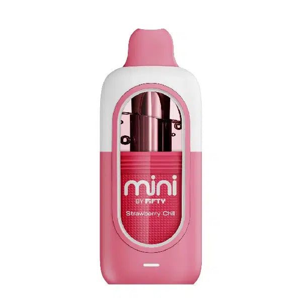 Strawberry Chill Fifty Bar Mini 6500 Puffs Disposable Vape