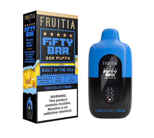 Chocolate Creme Fruitia X Fifty Bar V2 20K Puffs Disposable Vape - 18mL
