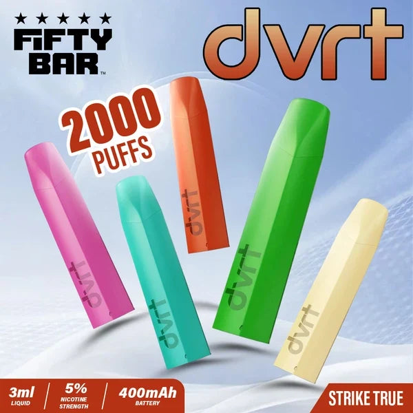 Fifty Bar DVRT 2000 Puffs