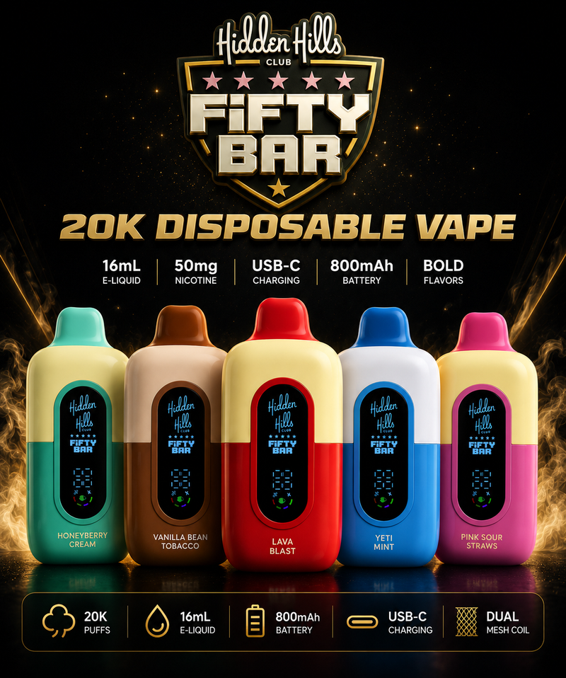 Fifty Bar X Hidden Hills
