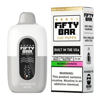 Watermelon Patch Fifty Bar V2 20K Puffs Disposable Vape