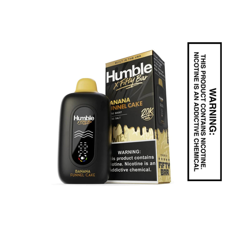 Banana Funnel Cake Humble X Fifty Bar 20000 Puffs Disposable