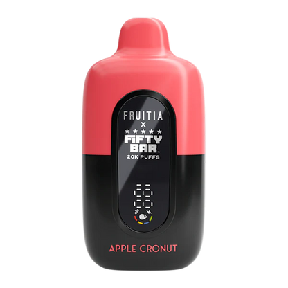 Apple Cronut Fruitia X Fifty Bar V2 20K Puffs Disposable Vape - 18mL