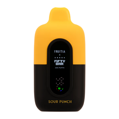 Sour Punch Fruitia X Fifty Bar V2 20K Puffs Disposable Vape - 18mL