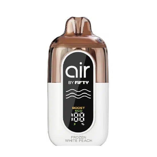 Frozen White Peach Fifty Bar Air 70k Puffs Disposable Vape