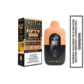 Peach Cobbler Fruitia X Fifty Bar V2 20K Puffs Disposable Vape - 18mL