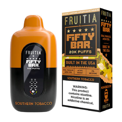Southern Tobacco Fruitia X Fifty Bar V2 20K Puffs Disposable Vape - 18mL