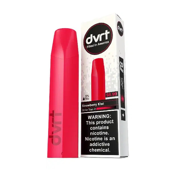 Strawberry Kiwi Fifty Bar DVRT 2000 Puffs Disposable Vape