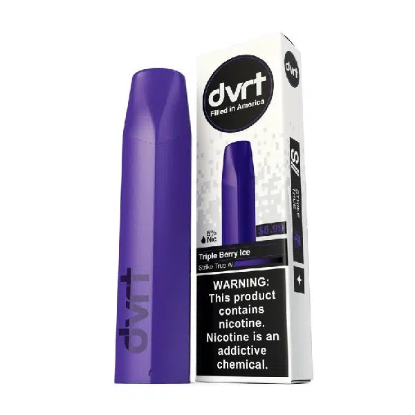 Triple Berry Ice Fifty Bar DVRT 2000 Puffs Disposable Vape