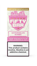 Watermelon Bubba Hidden Hills x Fifty Bar 20k Puffs Disposable Vape