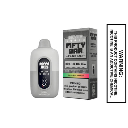 Watermelon Ice Texas X Fifty Bar 20k Puffs Disposable Vape