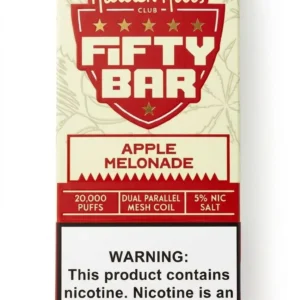 Apple Melonade Hidden Hills X Fifty Bar 20K Puffs Disposable Vape