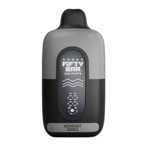 Iced Blue Rancher Fifty Bar Midnight Series 20k Puffs Disposable Vape