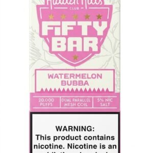 Watermelon Bubba Hidden Hills X Fifty Bar 20K Puffs Disposable Vape