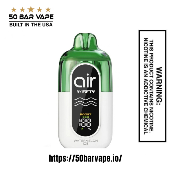 Watermelon Ice Fifty Bar Air 70K Puff Disposable Vape