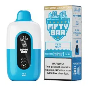 Yeti Mint Hidden Hills X Fifty Bar 20K Puffs Disposable Vape